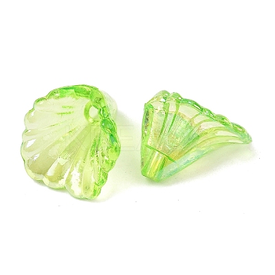 Transparent Acrylic Bead Caps OACR-G054-03M-1