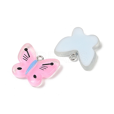 Resin Pendants RESI-B035-02C-1