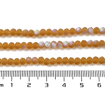 Transparent Glass Beads Strands EGLA-A044-T4mm-MB02-1