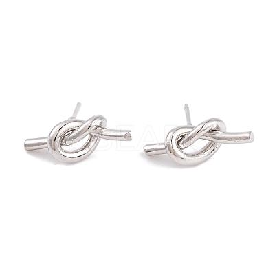 Rack Plating Brass Earrings EJEW-S219-02P-1