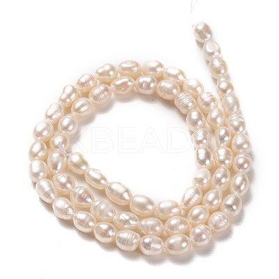 Natural Cultured Freshwater Pearl Beads Strands LS-PEAR-J005-61-1