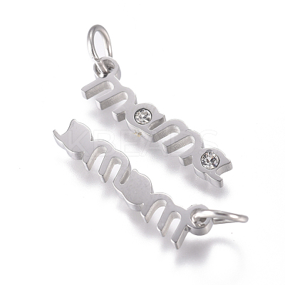 316 Surgical Stainless Steel Pendants X-STAS-L242-05P-1