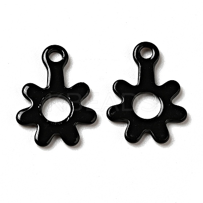 Spray Painted 201 Stainless Steel Charms STAS-G304-22B-1