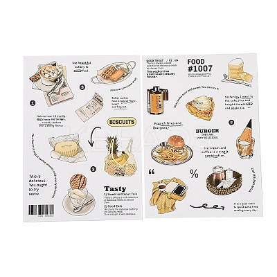 PET Tags
 Picture Stickers LS-AJEW-R098-02C-1