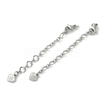 Brass Ends with Chains KK-P283-32P-1