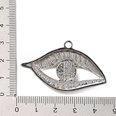 Tibetan Style Alloy Eye Pendants PALLOY-K021-05AS-1
