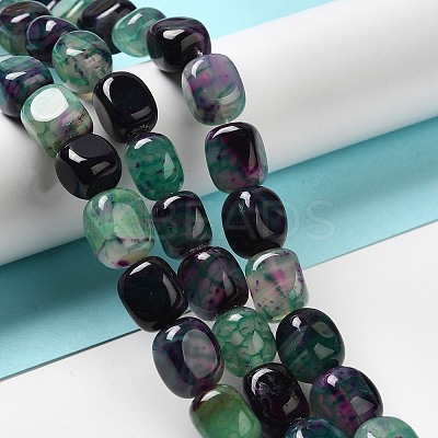 Natural Agate Beads Strands G-H295-A01-13-1