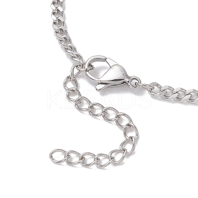 3MM 304 Stainless Steel Twisted Chain Bracelet Making AJEW-JB01440-02-1