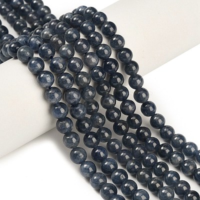 Natural Sapphire Beads Strands G-L631-A02-5-6mm-A-1