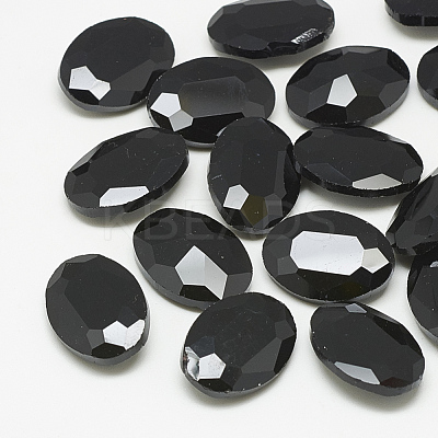 Pointed Back Glass Rhinestone Cabochons RGLA-T080-18x25mm-02-1