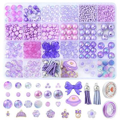 DIY Flower Bracelet Making Kit DIY-FS0002-97-1
