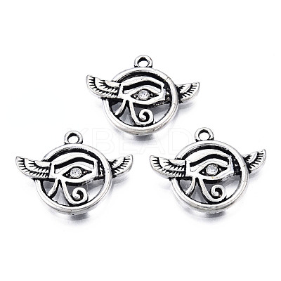 Tibetan Style Alloy Pendants TIBEP-N008-205-1