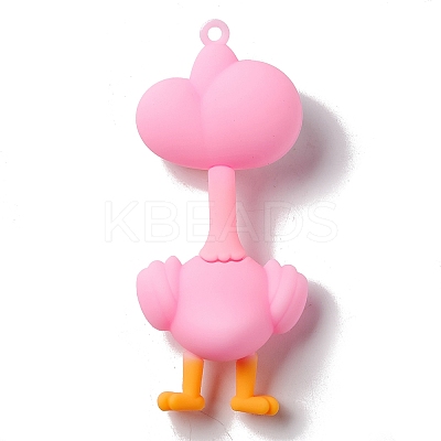 Opaque PVC Plastic Big Pendants LS-KY-G017-B01-1
