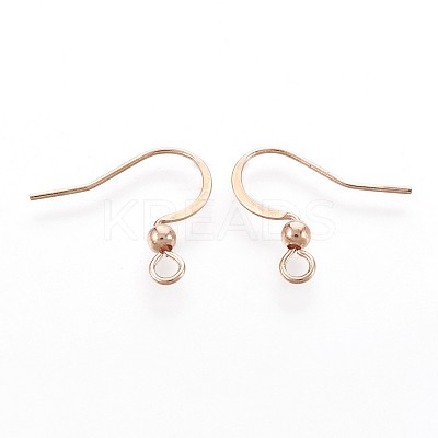 316 Surgical Stainless Steel French Earring Hooks X-STAS-P221-03RG-1