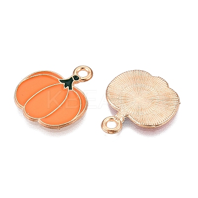Thanksgiving Day Theme Alloy Enamel Pendants ENAM-T020-35N-1