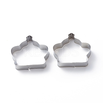 Tarnish Resistant 304 Stainless Steel Cookie Cutters DIY-E012-13A-1