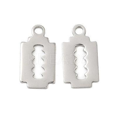 304 Stainless Steel Charms STAS-L080-460P-1