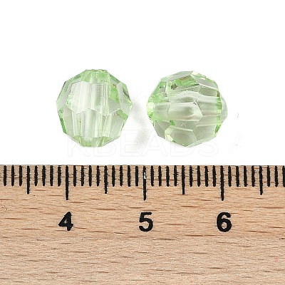 Transparent Acrylic Beads OACR-Q015-02H-1