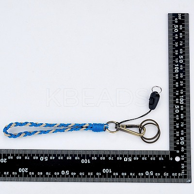 2Pcs Boho Macrame Wristlet Keychain Keying KEYC-SW00004-07-1