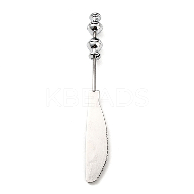 Non-Tarnish 201 Stainless Steel Cake Spatulas LS-AJEW-P114-01G-P-1