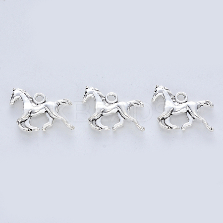 Tibetan Style Alloy Pendants X-TIBE-R316-083AS-RS-1