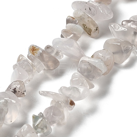 Natural Chalcedony Beads Strands LS-G-M205-83-1