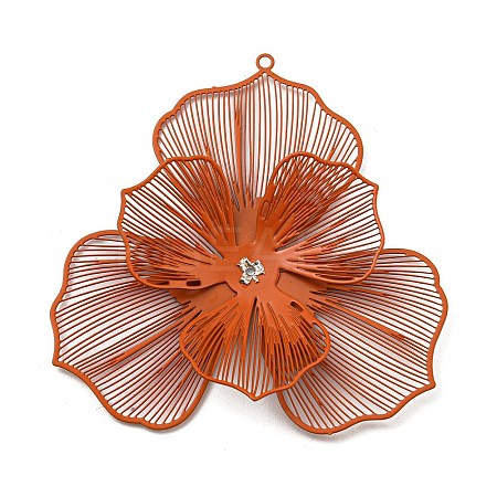 Spray Printed 430 Stainless Steel Big Pendants STAS-P359-02A-1