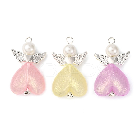 Luminous Transparent Acrylic Pendants PALLOY-JF04204-02-1
