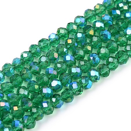 Electroplate Glass Beads Strands LS-EGLA-A044-T3mm-L18-1