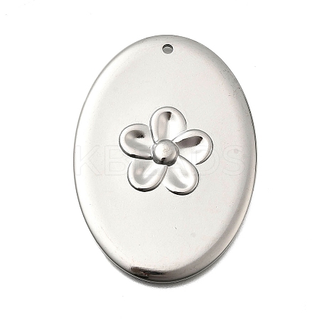 304 Stainless Steel Pendants STAS-Z163-10P-1