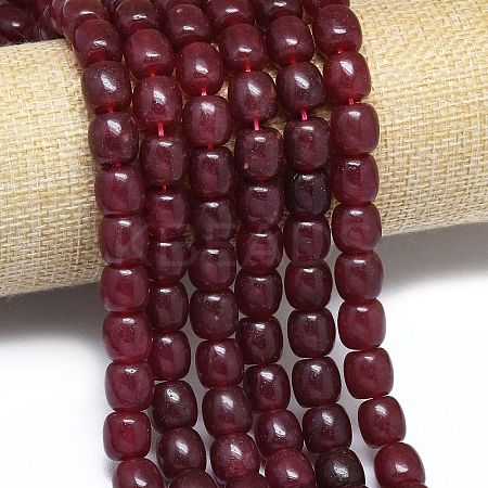 Natural Malaysia Jade Beads Strands G-B165-F02-10x10mm-1