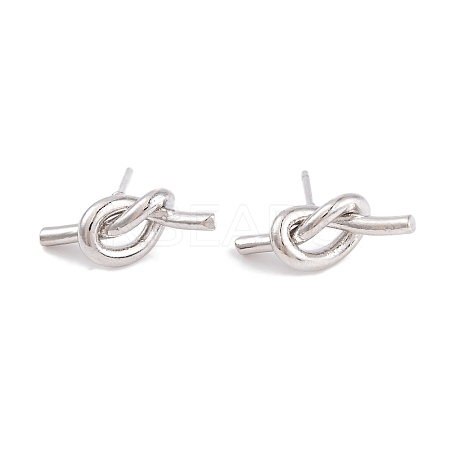 Rack Plating Brass Earrings EJEW-S219-02P-1