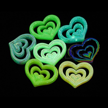 Luminous Opaque Acrylic Beads MACR-P040-07-1