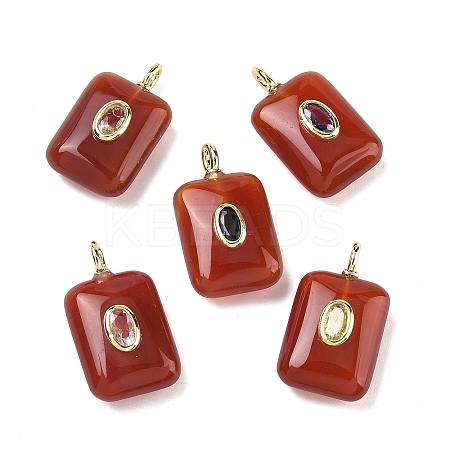 Natural Carnelian Pendants G-H322-02G-06-1