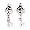 Tibetan Style Alloy Skeleton Key Pendants LS-X-TIBEP-Q043-014-RS-1