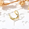925 Sterling Silver Cuff Earrings for Women EJEW-F360-01B-G-3
