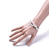 Three Loops Stretch Wrap Bracelets BJEW-JB05018-01-5