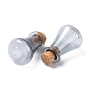 Glass Cork Bottles AJEW-O032-01H-2