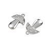304 Stainless Steel Pendants STAS-D363-08P-2