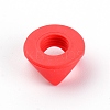 60Pcs 4 Colors Silicone Pencil Gripper for Kids AJEW-GF0003-34-6