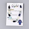 Natural Sodalite & Flower Amazonite & Lemon Quartz Beads Strands G-Q614-01A-01-6