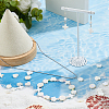 70Pcs 5 Styles Natural White Shell Beads Sets BSHE-FH0001-03-5