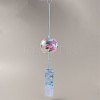 Glass Wind Chimes DJEW-WH0016-33B-1