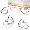 10Pcs Carbon Steel Place Card Holders AJEW-LP0010-32P-3