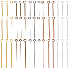 1800Pcs 15 Styles Brass & Iron Eye Pins KK-SP0002-43-1