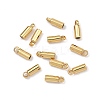 SHEGRACE Brass Cord Ends XGRQ2O508-431G-2