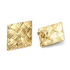 Ion Plating(IP) 201 Stainless Steel Stud Earrings EJEW-K270-21G-2