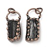 Natural Black Tourmaline Pendants G-H332-01R-1