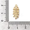 Brass Micro Pave Cubic Zirconia Pendants KK-F913-15G-3