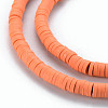 Handmade Polymer Clay Bead Strands CLAY-T002-4mm-62-3